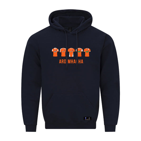 Armagh County Retro County Retro Hoodie Navy - Adults