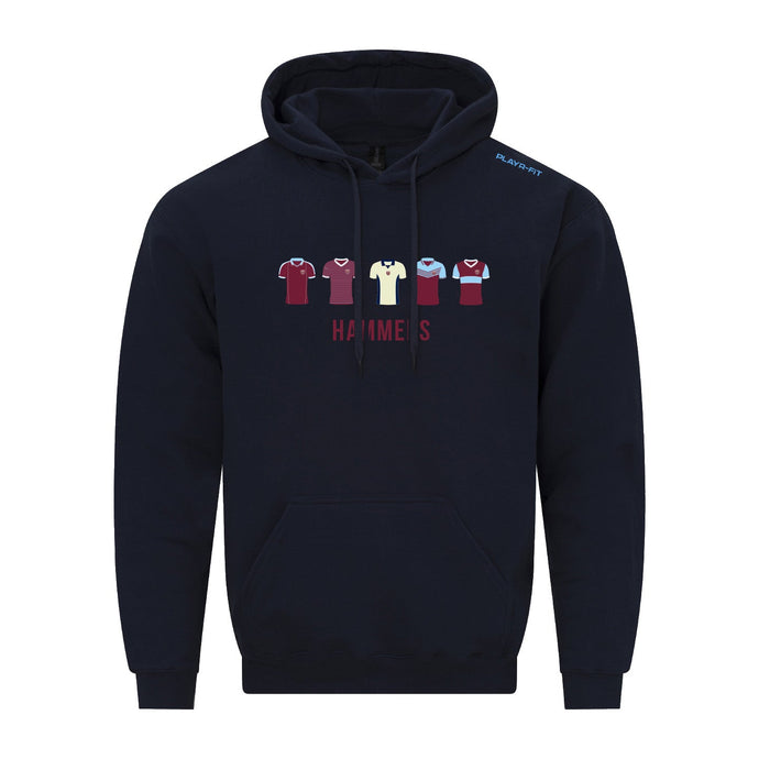 Belfast Hammers Hoodie (Embroidery) - Adults