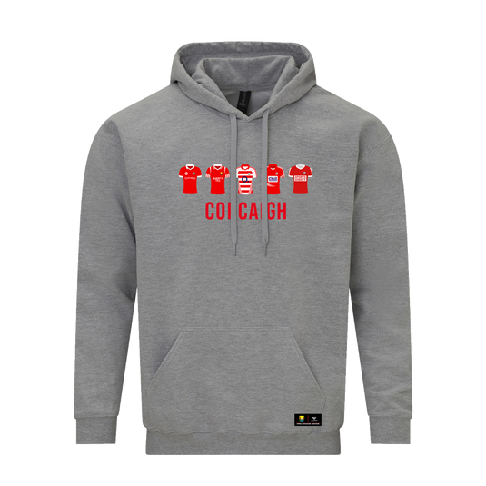 Cork County Retro County Retro Hoodie Grey - Adults