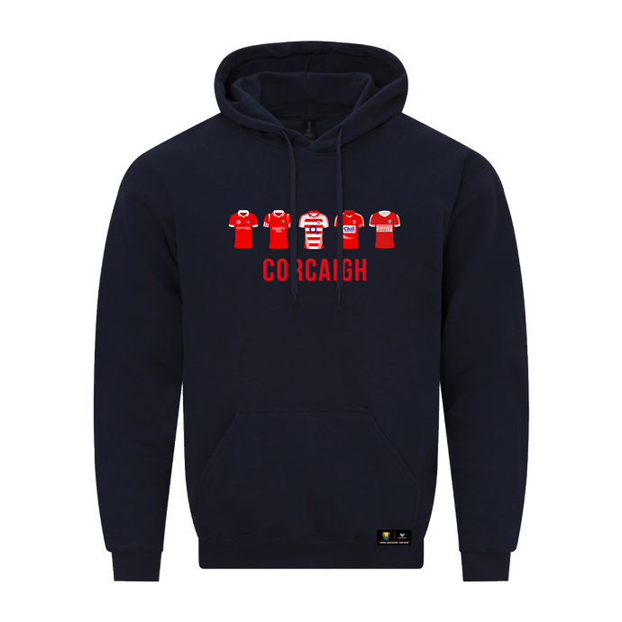 Cork County Retro County Retro Hoodie Navy - Adults