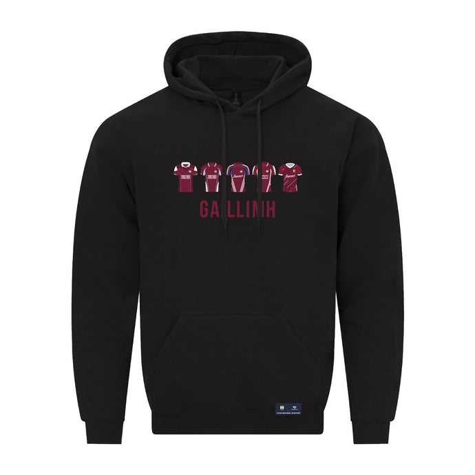 Galway County Retro County Retro Hoodie Black - Adults