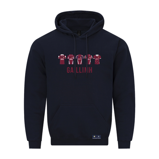 Galway NY IRE Retro Hoodie Navy - Adults