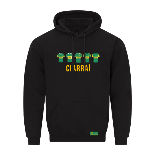 Kerry County Retro County Retro Hoodie Black - Adults