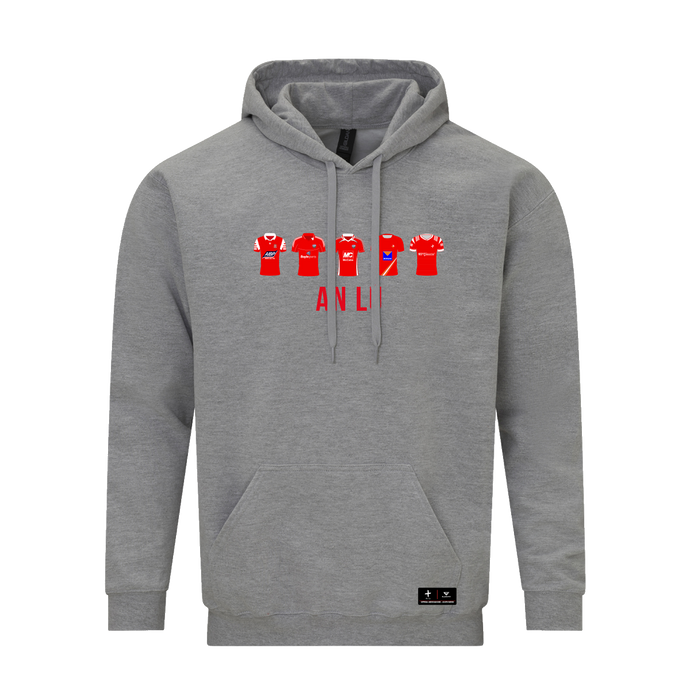 Louth County Retro County Retro Hoodie Grey - Kids