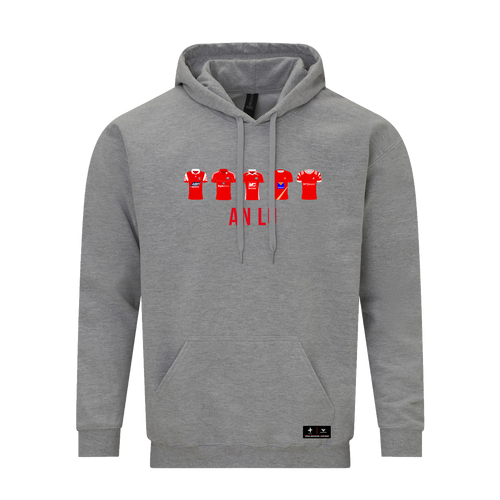 Louth County Retro County Retro Hoodie Grey - Kids