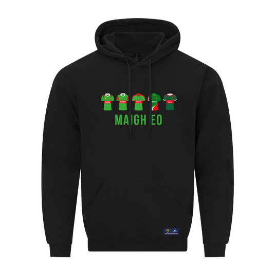 Mayo County Retro County Retro Hoodie Black - Kids