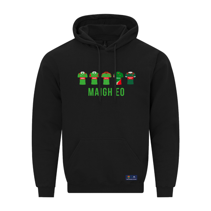 Mayo County Retro County Retro Hoodie Black - Kids