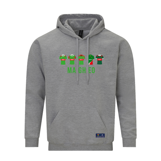 Mayo County Retro County Retro Hoodie Grey - Adults