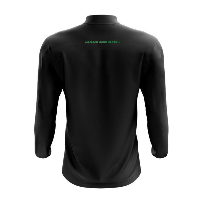 Load image into Gallery viewer, Na Glinntí Glasa ISC Midlayer (1/4 Zip) Endure (Black/Green) Anniversary - Adults

