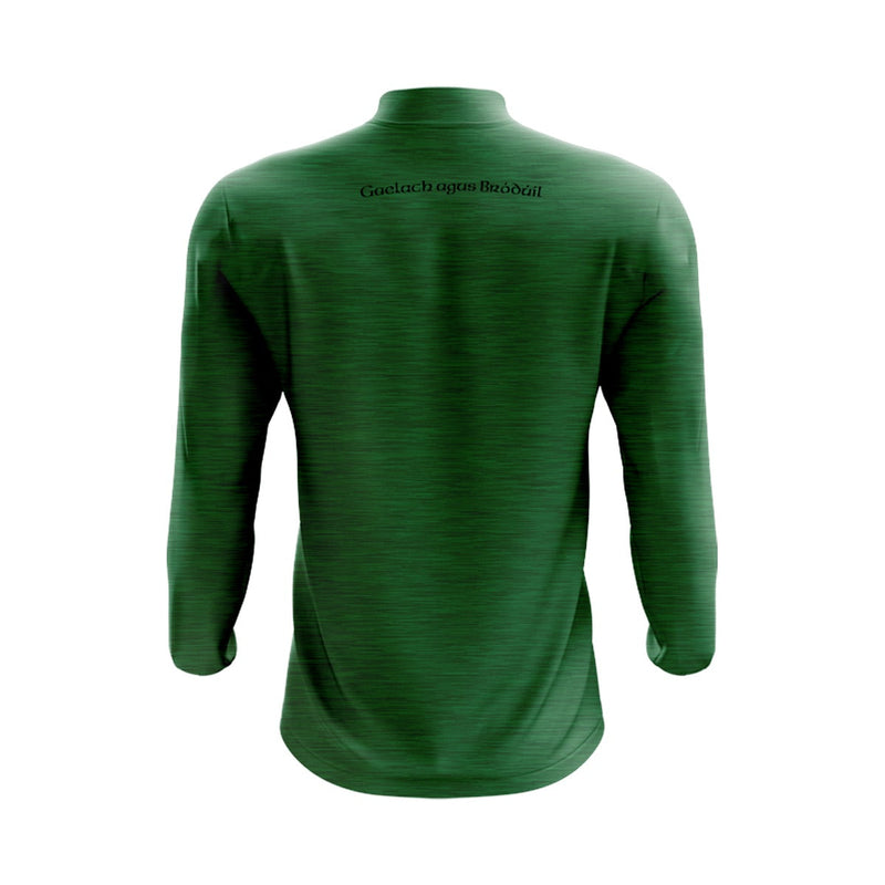 Load image into Gallery viewer, Na Glinntí Glasa ISC Midlayer (1/4 Zip) Endure (Green/Black) - Adults
