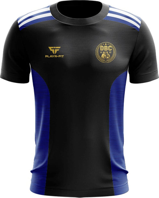 Dungannon Boxing Club T-Shirt Endure (Black/Blue/White) - Kids