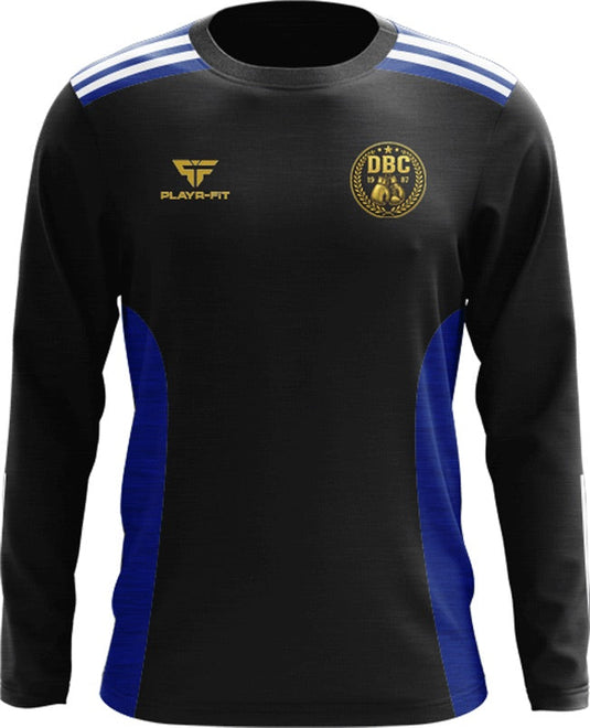Dungannon Boxing Club Crew Neck Endure (Black/Blue/White) - Adults