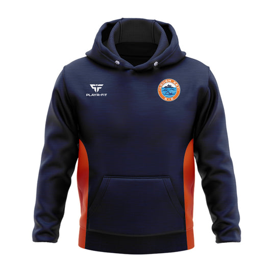 Lough Key Swim Club Hoodie Endure (Navy/Orange) - Adults
