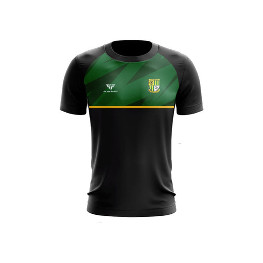 Cartwheel United FC T-Shirt Dynamic Black/Green/Gold - Adults