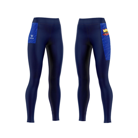 Eoghan Rua LGFA High Waist Leggings Blue - Adults
