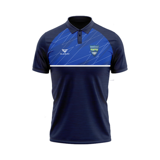 Glenmuir United FC Polo (Navy/Blue/White) - Adults