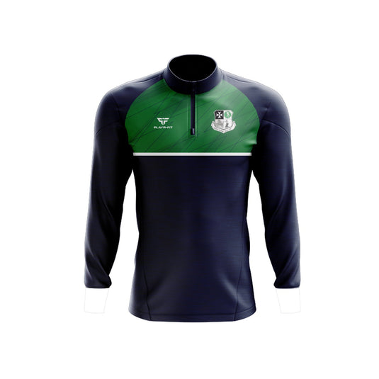 Hospital Handball Club Midlayer (1/4 Zip) Dynamic (Navy, Green) - Kids