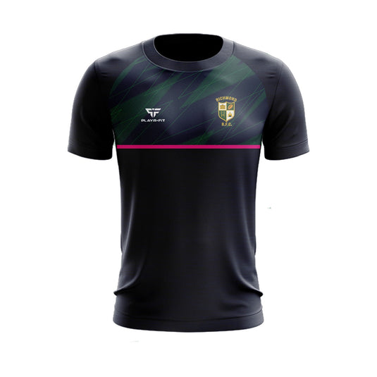 Richmond RFC T-Shirt Dynamic (Navy, Pink) - Kids