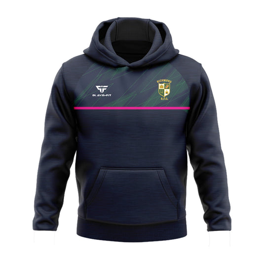Richmond RFC Hoodie Dynamic (Navy, Pink) - Kids