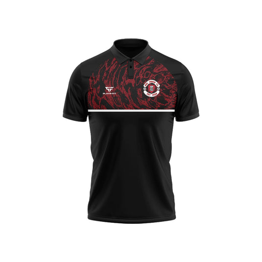 Real Tubber FC Polo Dynamic (Black) - Adults