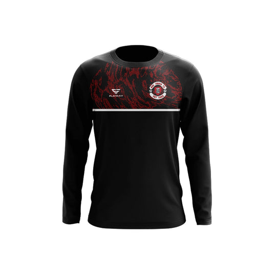 Real Tubber FC Crew Neck Dynamic (Black) - Adults