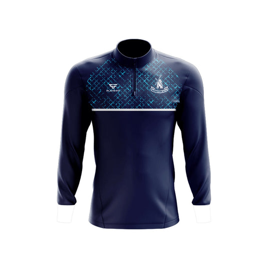 Garristown GFC Midlayer (1/4 Zip) Dynamic Navy/Sky/White - Kids