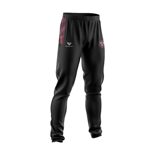 Dundalk Villans Skinny Pants Black/Maroon/Sky - Adults