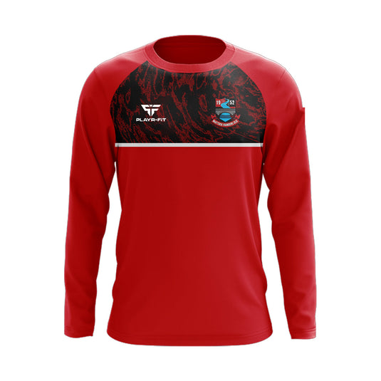 Mattock Rangers CLG Crew Neck  Dynamic Red/Black - Kids