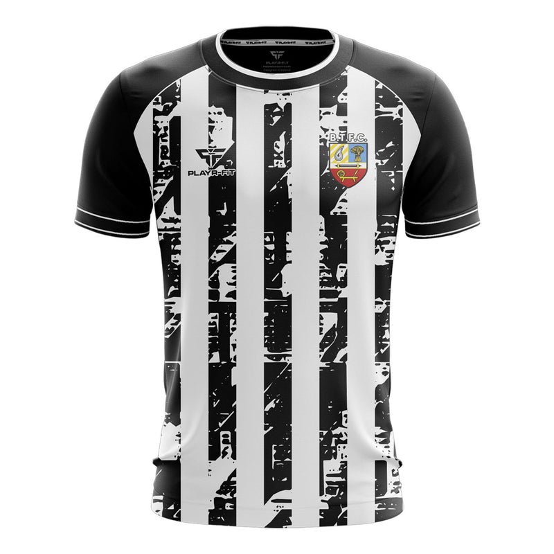 Load image into Gallery viewer, Banbridge Town FC Jersey (Training White Stripes) - Adults
