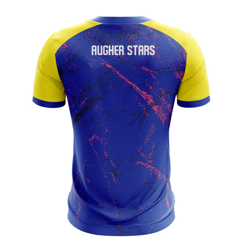 Load image into Gallery viewer, Augher Stars Youth FC Jersey F03 Blue/Yellow/Pink - Kids
