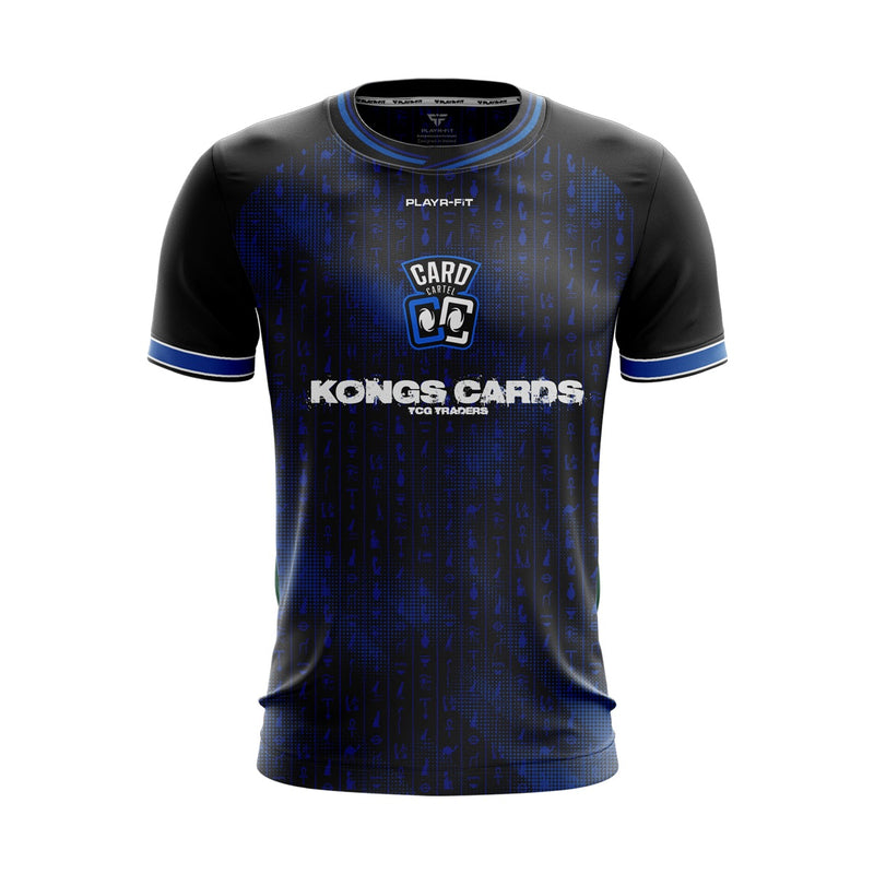 Load image into Gallery viewer, Card Cartel ESports Custom Jersey (F35) (Black/Blue) - Adults
