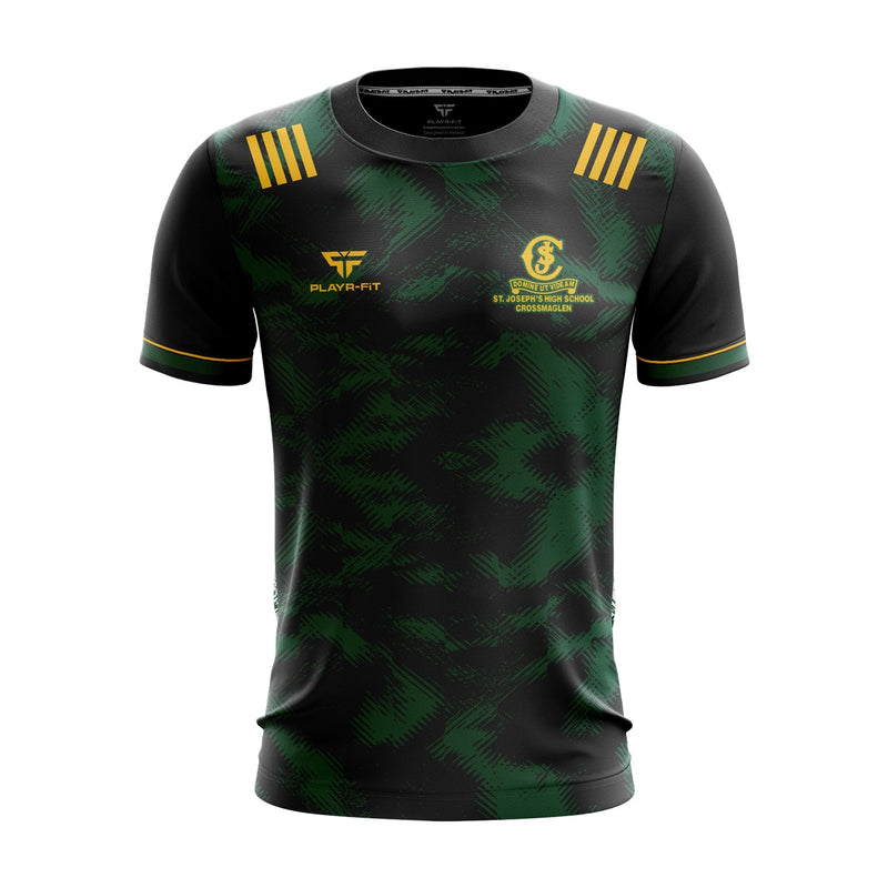 Load image into Gallery viewer, St Josephs HS Crossmaglen Students Jersey [F06] Black - Adults
