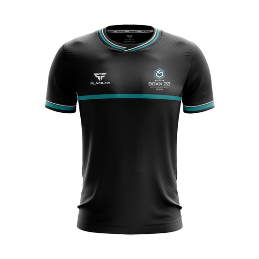 Boxx.22 Health Fitness and Performance Jersey (F14 - Black) - Adults