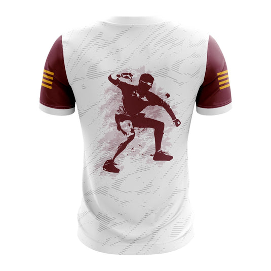 Tulla Handball Club Jersey F15 (White/Maroon) - Kids