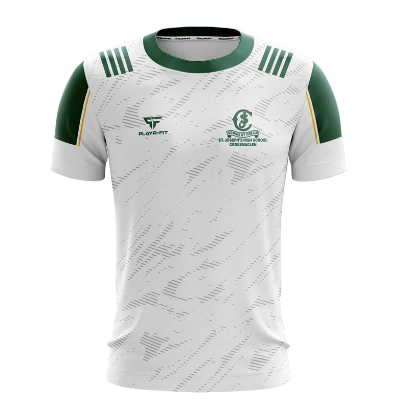 Load image into Gallery viewer, St Josephs HS Crossmaglen Students Jersey [F15] White - Kids
