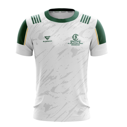 St Josephs HS Crossmaglen Students Jersey [F15] White - Kids