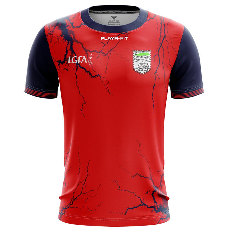 Load image into Gallery viewer, Beara Ladies LGFA Jersey F21 (Red) - Kids
