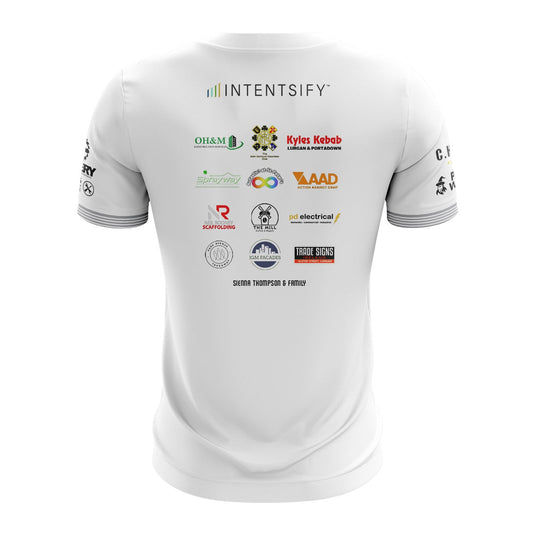 St Peters GAC Lurgan Jersey F22 White (Fun Run) - Kids