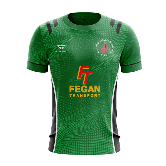 Gilford Boxing Club Jersey F28 Green - Adults