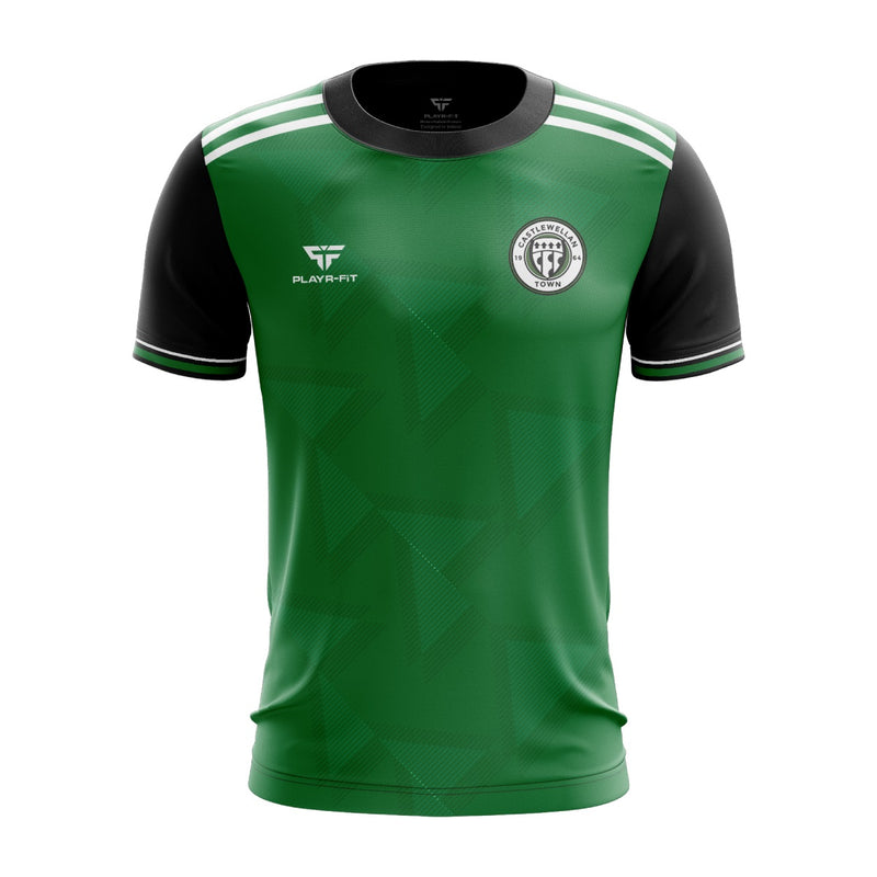 Load image into Gallery viewer, Castlewellan Town FC Jersey (F31 Green) - Adults
