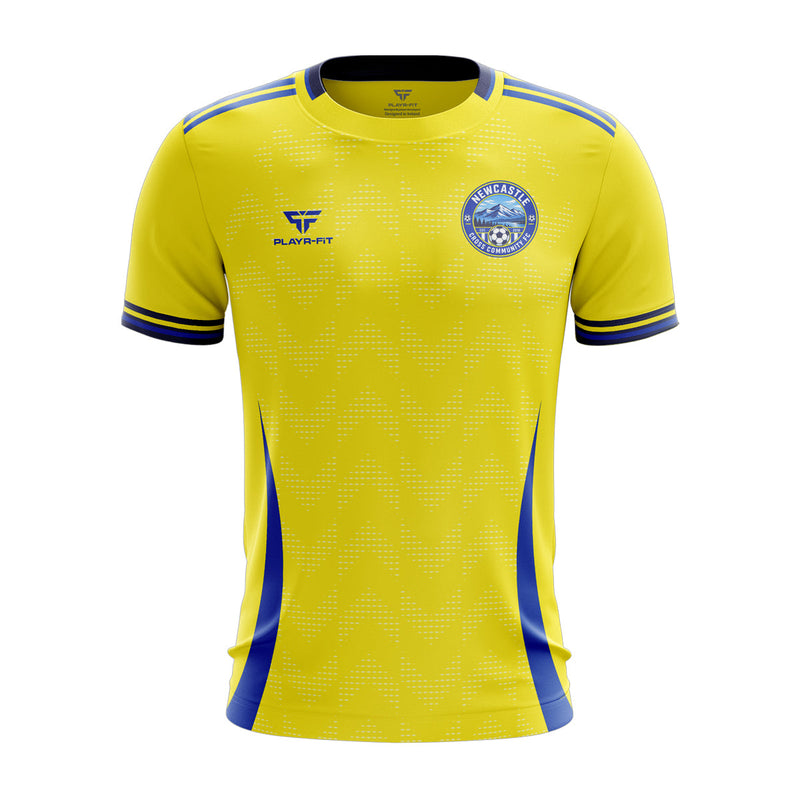 Load image into Gallery viewer, Newcastle Cross Community FC Jersey F35 Yellow - Kids
