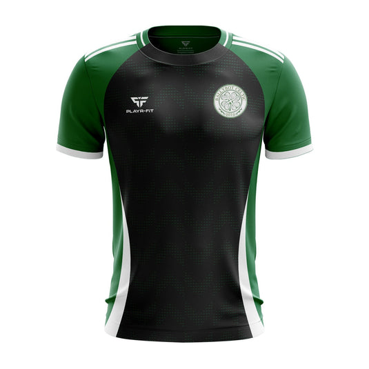 Ballybot Celtic FC Jersey F35 (Black/Green/White) - Adults