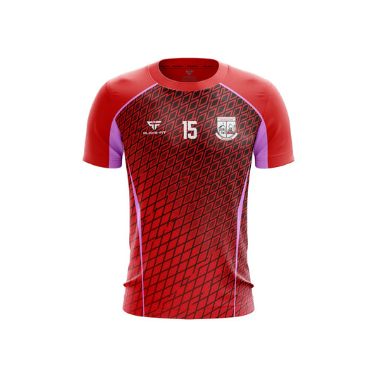 Tyholland Jersey F36 Ladies (Red) - Kids