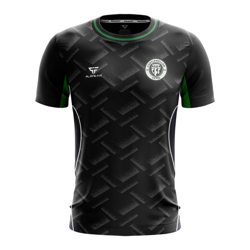 Load image into Gallery viewer, Castlewellan Town FC Jersey (F40 Black) - Kids
