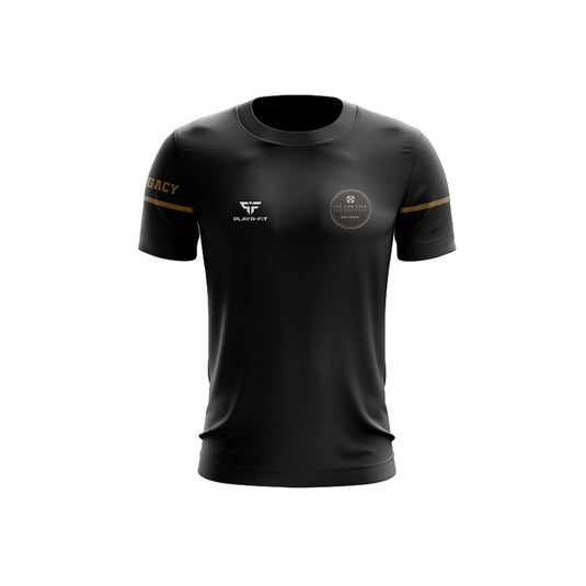 Fit For Life T-Shirt Black/Gold - Adults