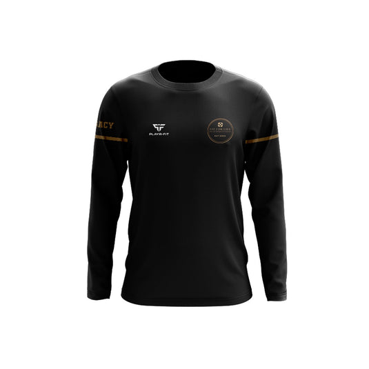 Fit For Life Crew Neck Black/Gold - Kids