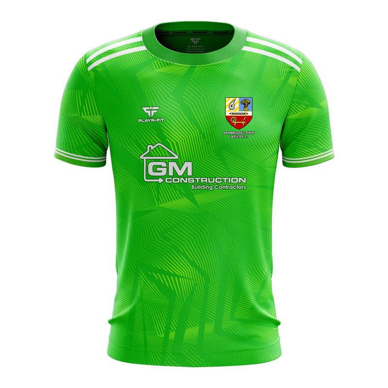Load image into Gallery viewer, Banbridge Town Ladies Jersey GK (Green) - Adults
