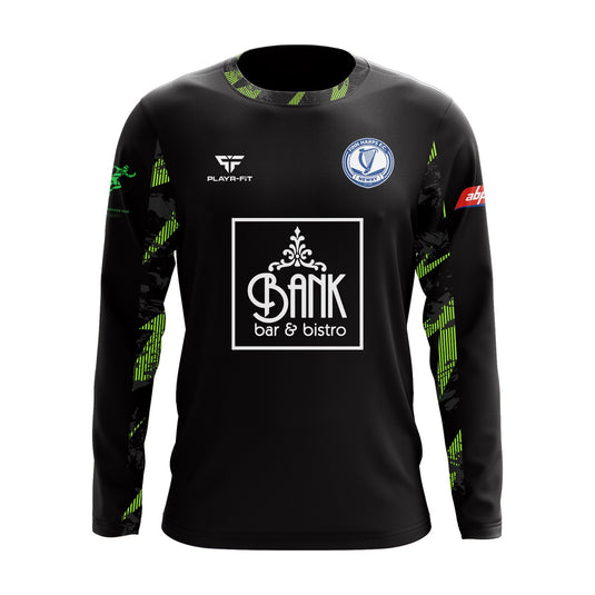 Finn Harps FC Jersey (Long Sleeve) (Black) - Kids