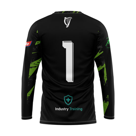 Finn Harps FC Jersey (Long Sleeve) (Black) - Kids