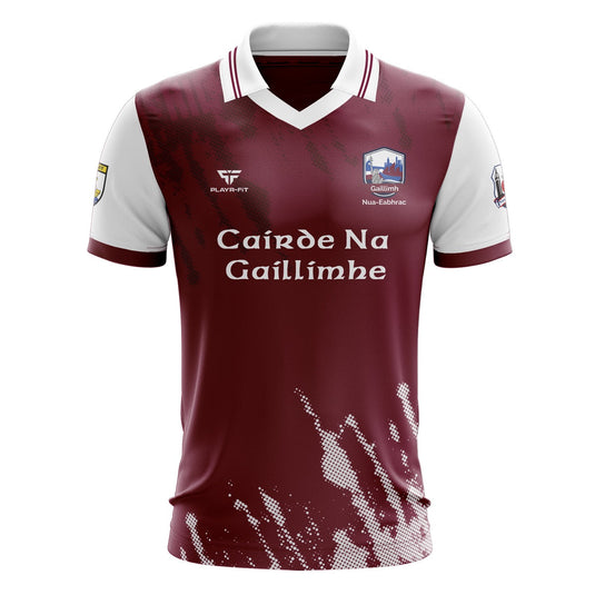 Galway NY IRE Jersey Outfield Playing 2025 (Maroon) V-Neck Collar - Adults